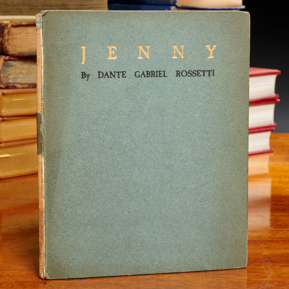 Dante Gabriel Rosetti, Jenny, 1899 limited edition: Dante Gabriel Rosetti, Jenny, 1899 limited edition, The Philosopher Press, Wausau, Wisconsin, number 267 of 600 copies on handmade paper, hardcover without jacket as issued, 7.75"h x 6.25"w