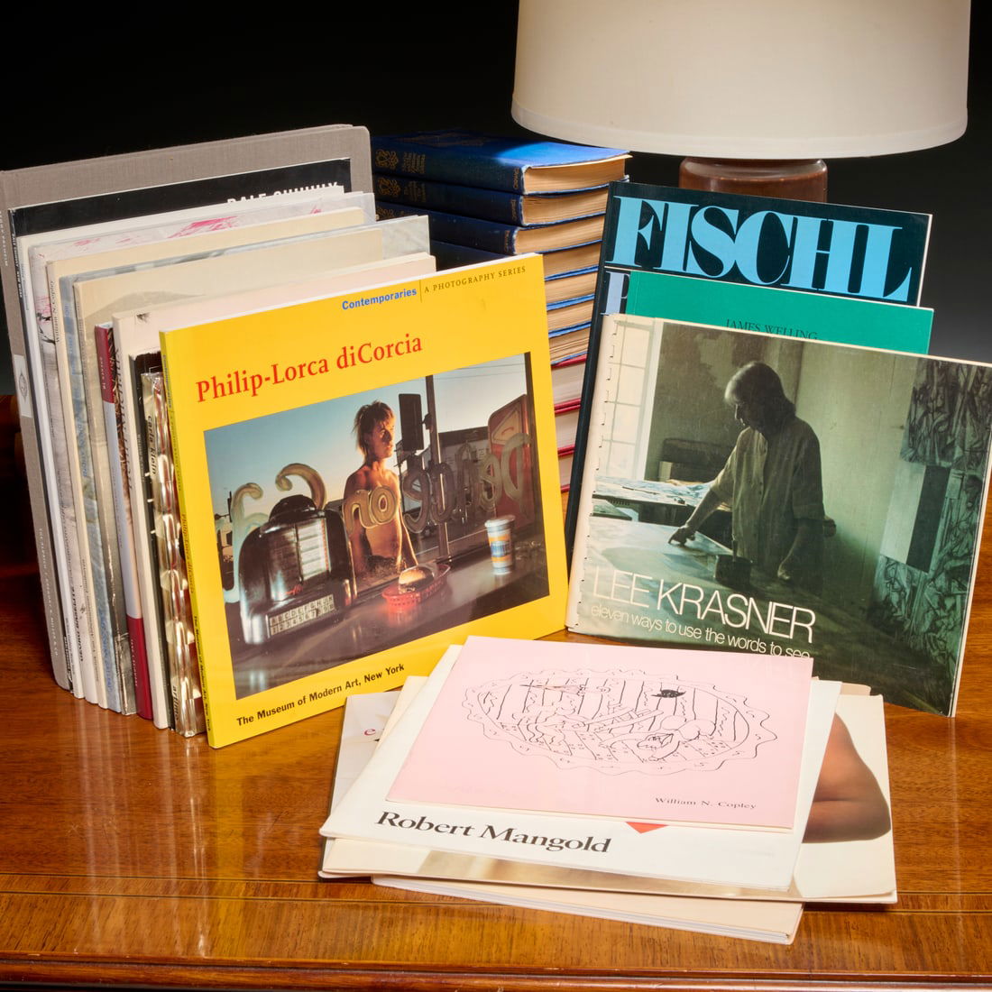 (20) Contemporary Artist's exhibition catalogues: (20) Contemporary Artist's exhibition catalogues, Artists incl. Lorna Simpson, Philip-Lora di Corcia, Daisy Youngblood, Lee Krasner, Ernesto Neto, William N. Copley, Oliver Herring, Carla Klein, Henri