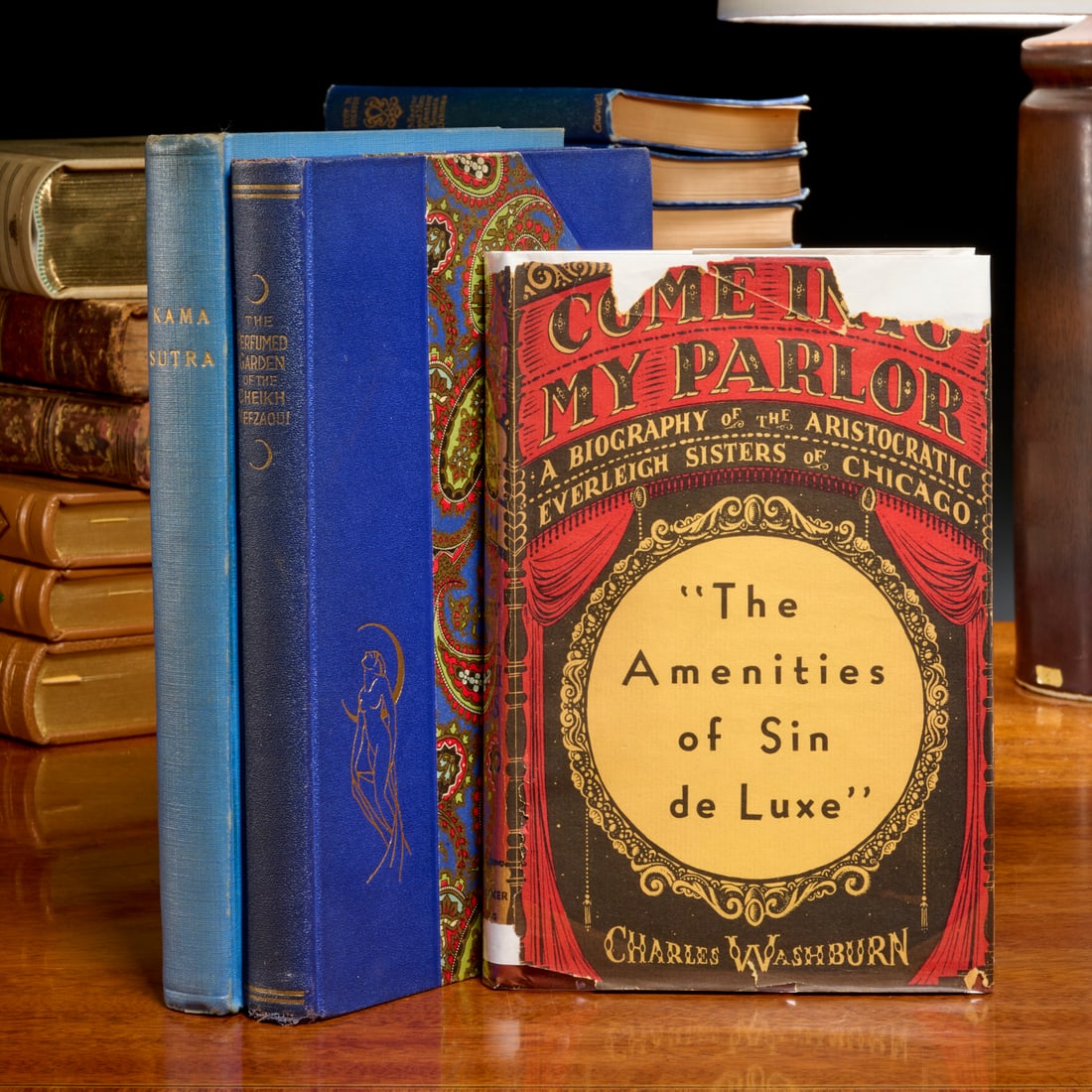 [Erotica] (3) vols., incl. The Perfumed Garden: [Erotica] (3) vols., incl. The Perfumed Garden, The Perfumed Garden of the Cheikh Nefzaoui: A Manuel of Arabian Erotology. The Kama Shastra Society of London, 1886; The Kama Sutra of Vatsyayana. Socie