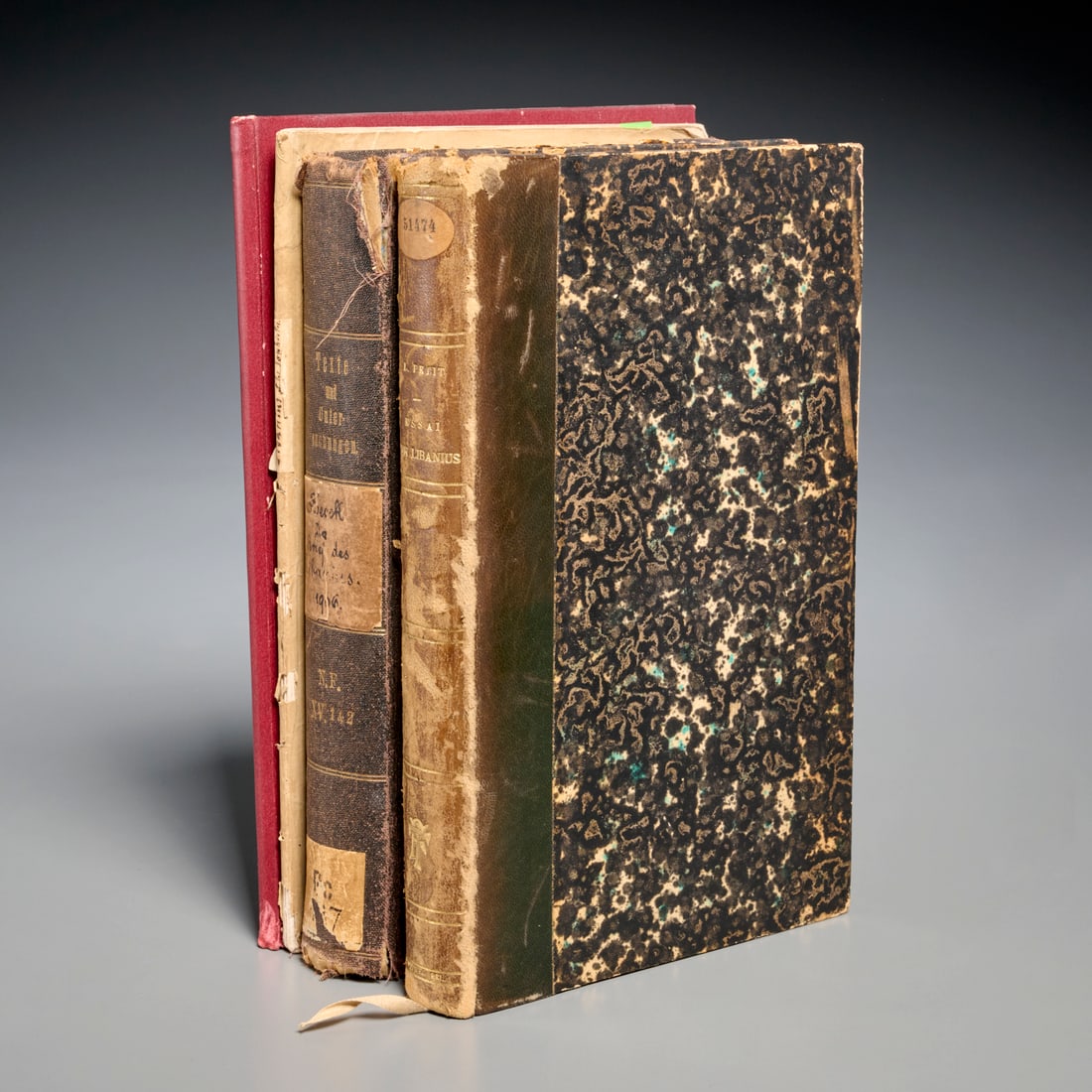 Libanius, (4) critical works, 19th/20th c. (1 of 6)