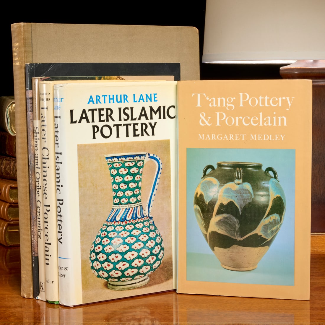 Ceramics of Asia and Islam, (6) vols.: Ceramics of Asia and Islam, (6) vols., Incl. 1) Chinese, Corean, and Japanese Porcelains. The De Vinne Press/Japan society, 1914, #748/1500; 2) Shaped with Passion: The Carl A. Weyerhaeuser Collection