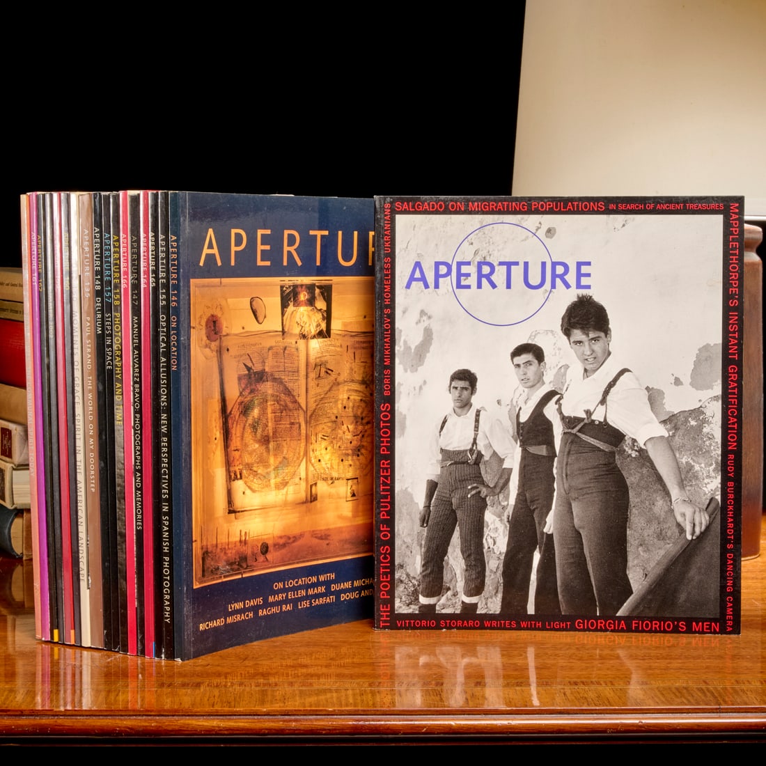 [Photography] Aperture Magazine, (18) issues: [Photography] Aperture Magazine, (18) issues, Incl. Nos. 135 Spring 1994, 144 Summer 1996, 146 Winter 1997, 147 Spring 1997, 148 Summer 1997, 150 Winter 1998, 155 Spring 1999, Special Millennium Issue