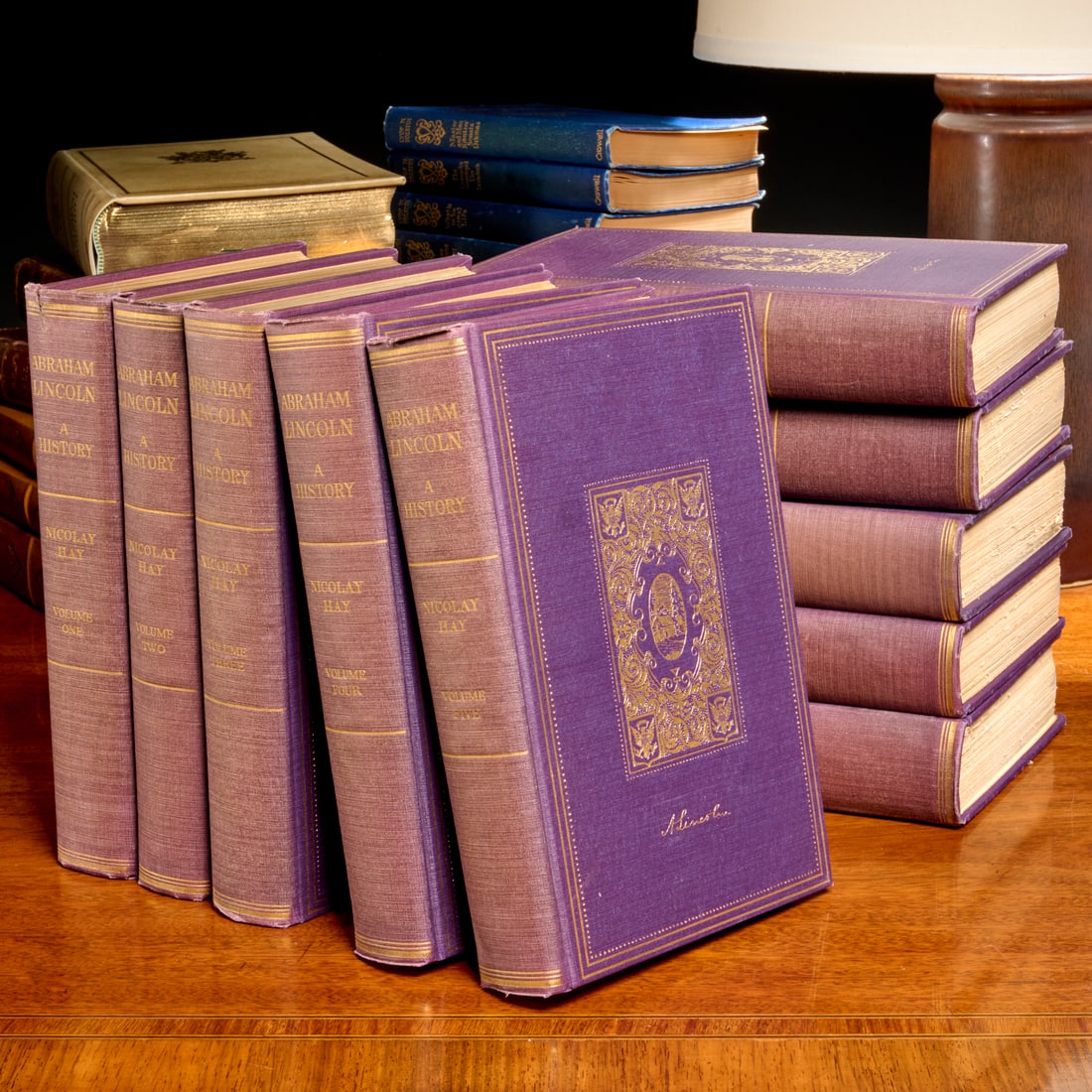 Nicolay & Hay, Abraham Lincoln, limited edition: Nicolay & Hay, Abraham Lincoln, limited edition, John G. Nicolay and John Hay. Abraham Lincoln: A History of the United States from the Pioneer Days to the Reconstruction. The American Historical Foun