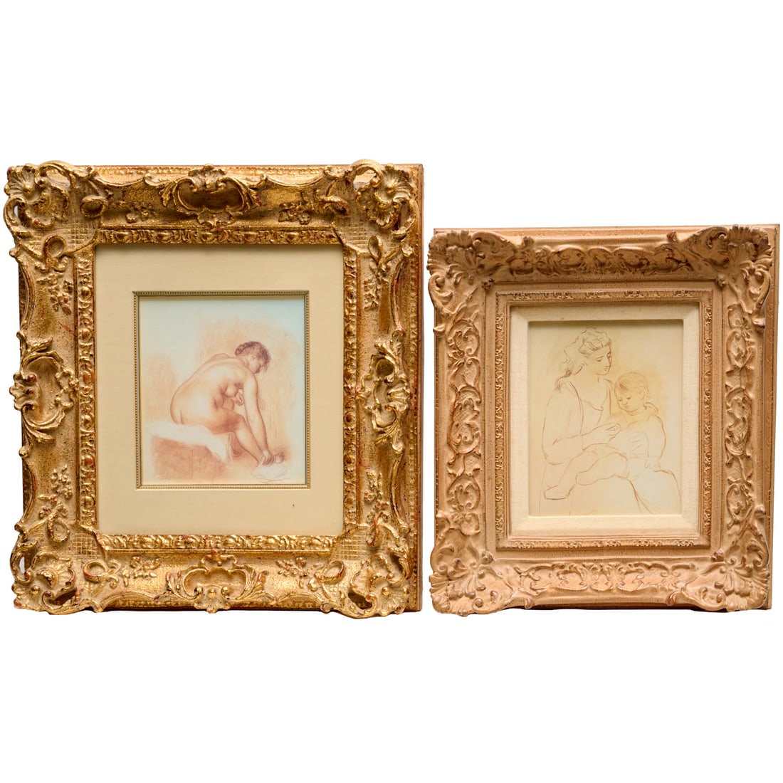 After Picasso & Renoir, (2) prints (1 of 8)