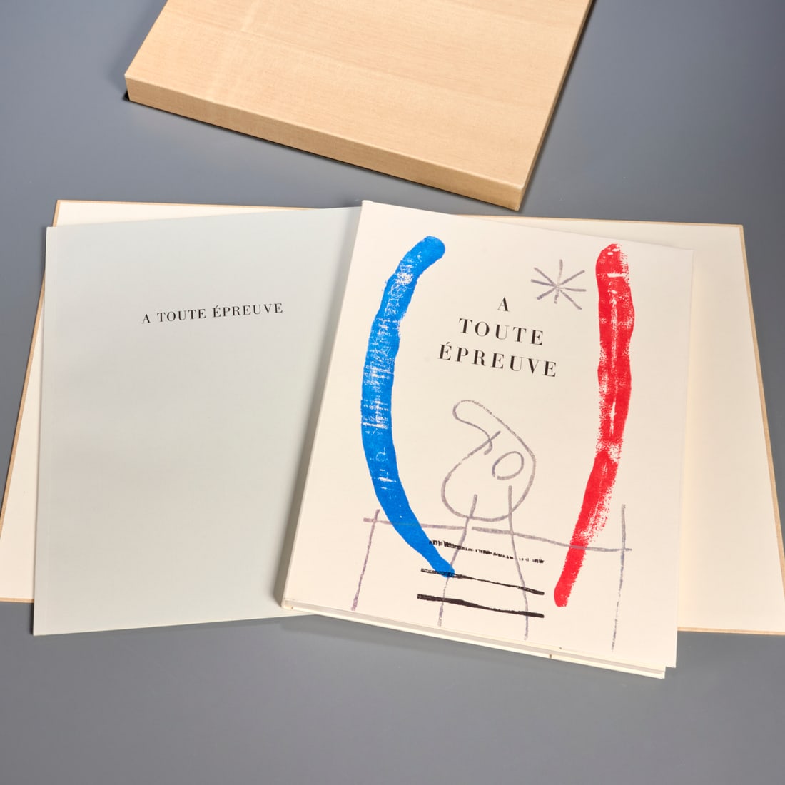 Joan Miro & Paul Eluard, A Toute Epreuve, 1984 (1 of 8)