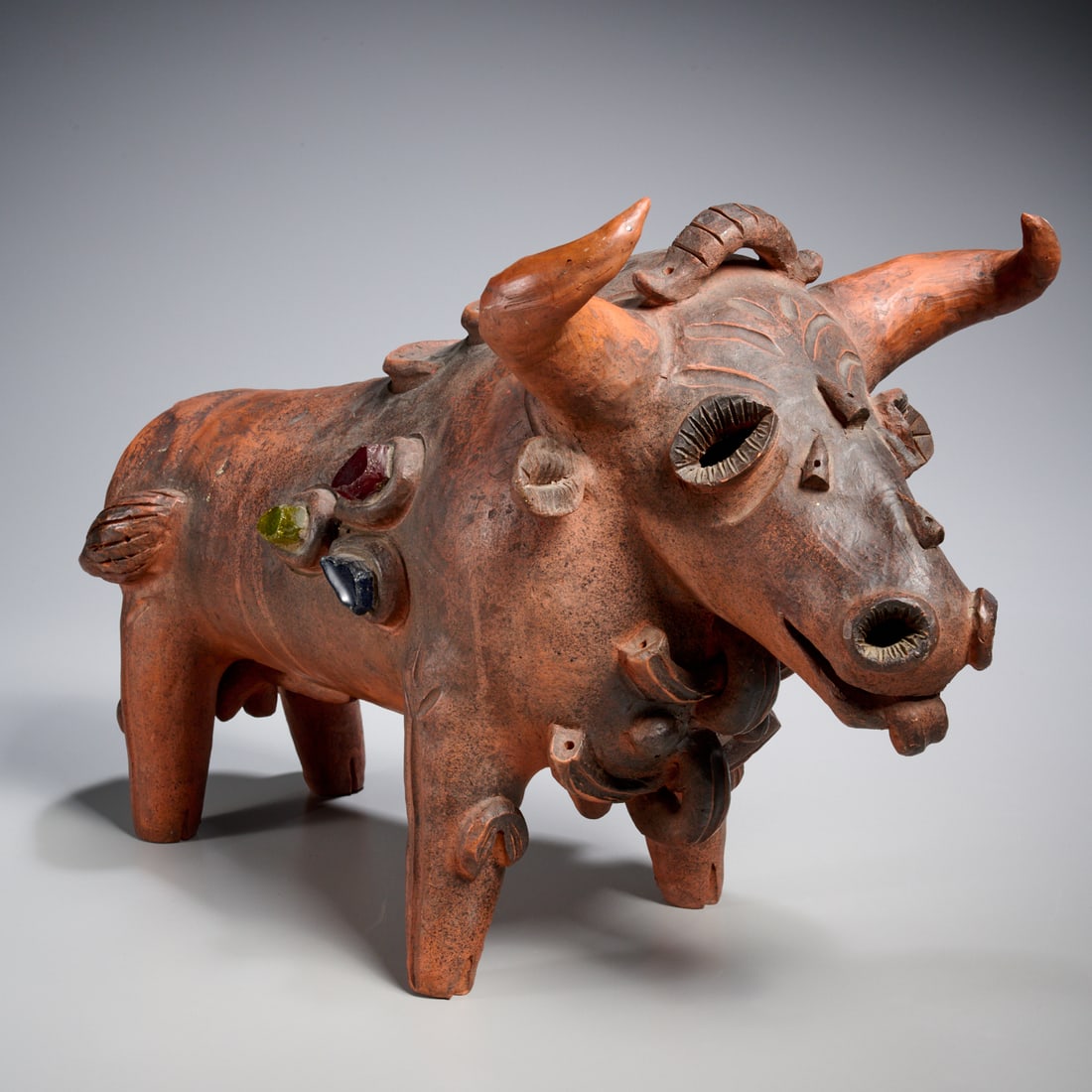 Modern School, terracotta sculpture (1 of 9)