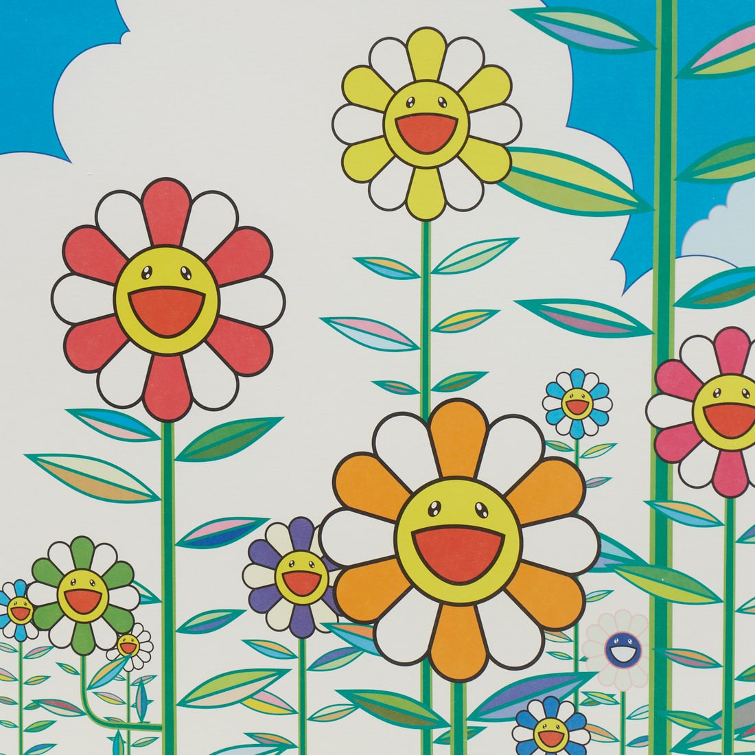 Takashi Murakami, offset lithograph, signed - 4
