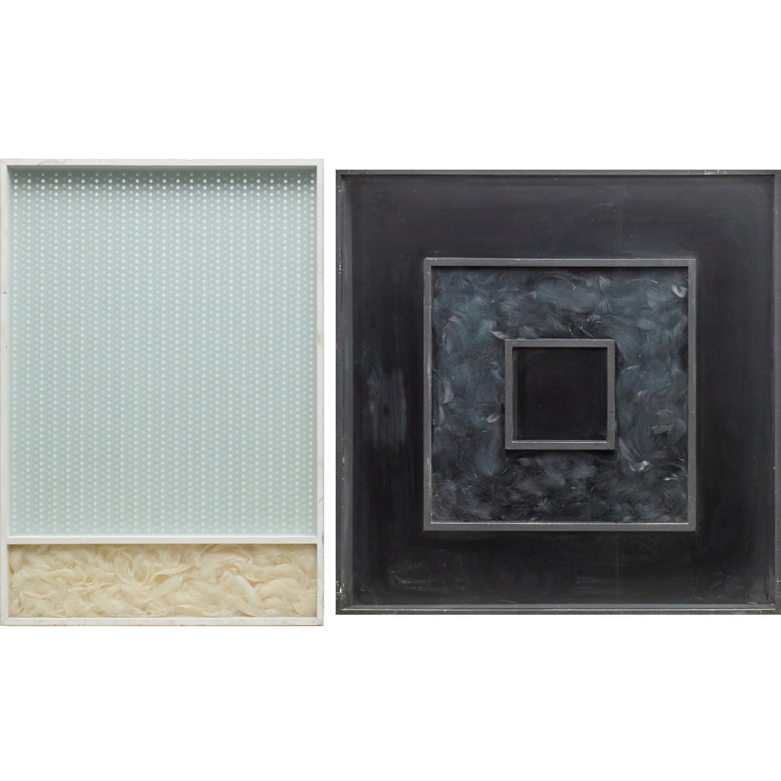 Harry Soviak, (2) mixed media installations, 1965 (1 of 9)
