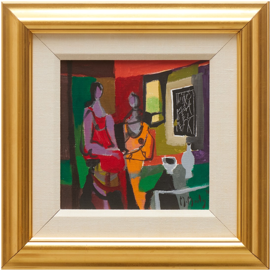 Marcel Mouly, oil on canvas, 1991 (1 of 8)