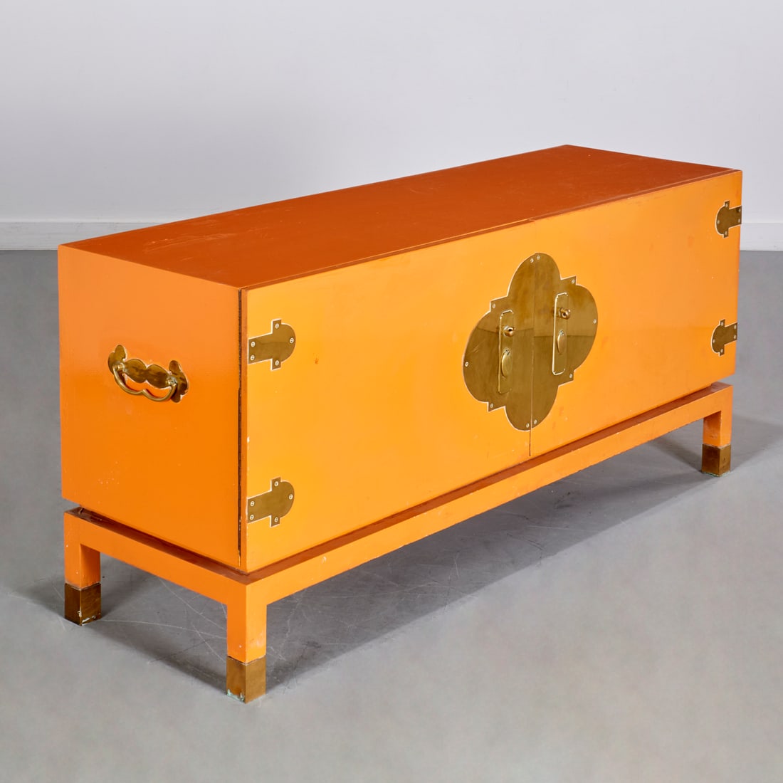 Tommi Parzinger (attrib), lacquer credenza (1 of 5)