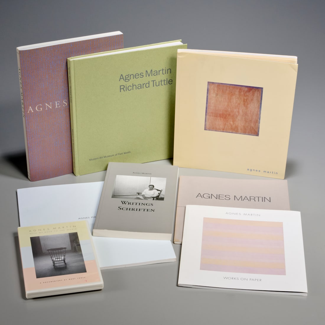Agnes Martin: books, exhibition catalogues, DVD (1 of 9)