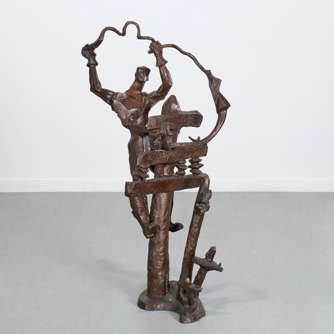 Nathaniel Kaz, very large bronze, 1941 (1 of 5)