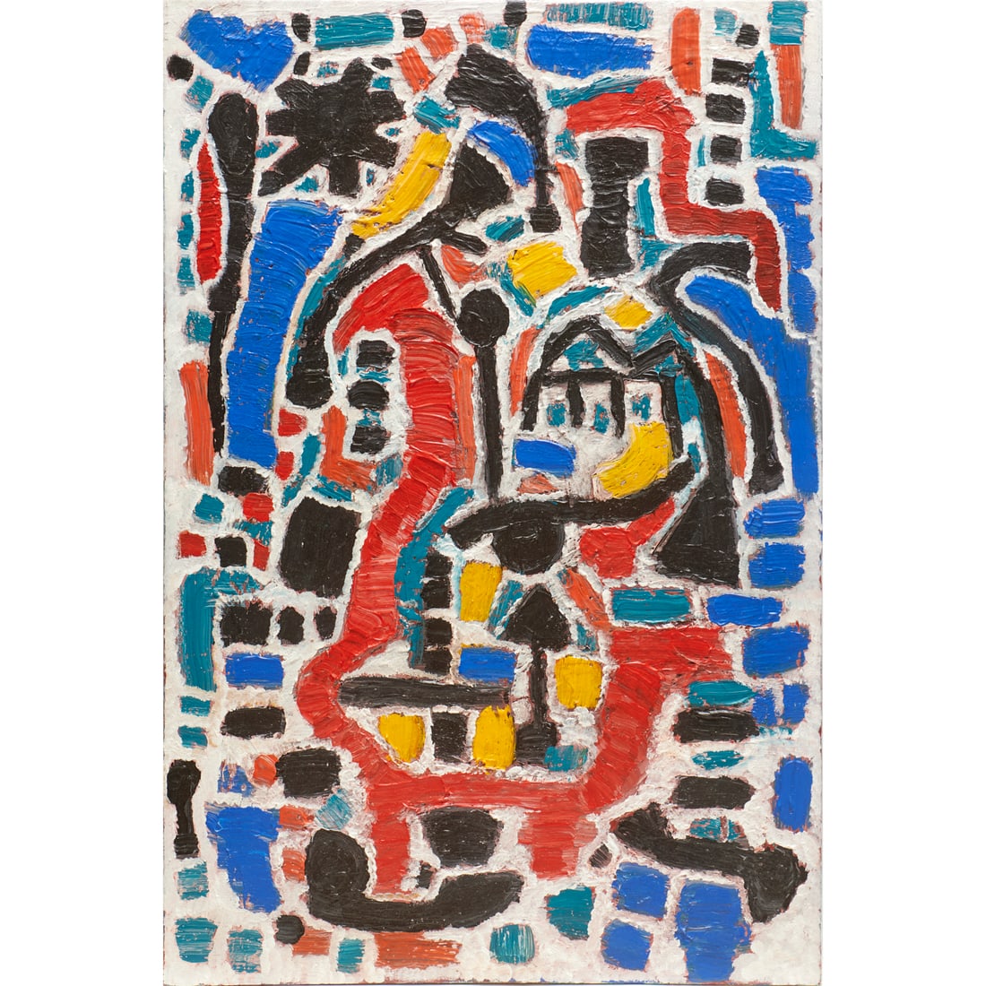 Harald M. Olson, mixed media on canvas, 2017 (1 of 9)