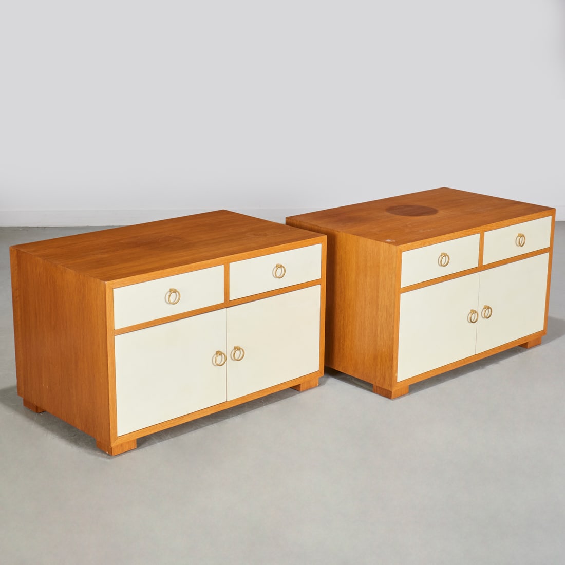 Pair Peter Marino designed night tables (1 of 7)