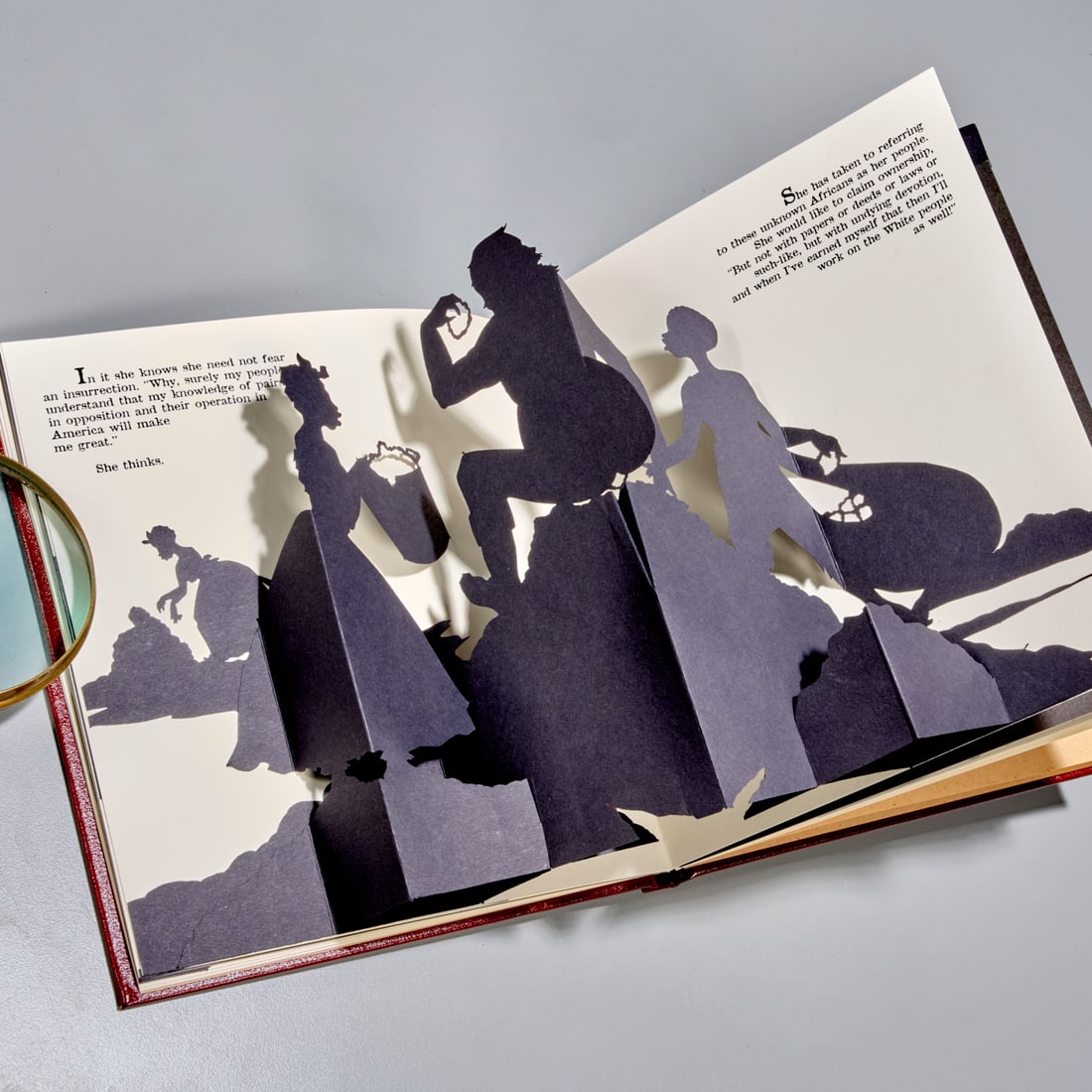 Kara Walker, "Freedom, A Fable" pop-up book (1 of 7)