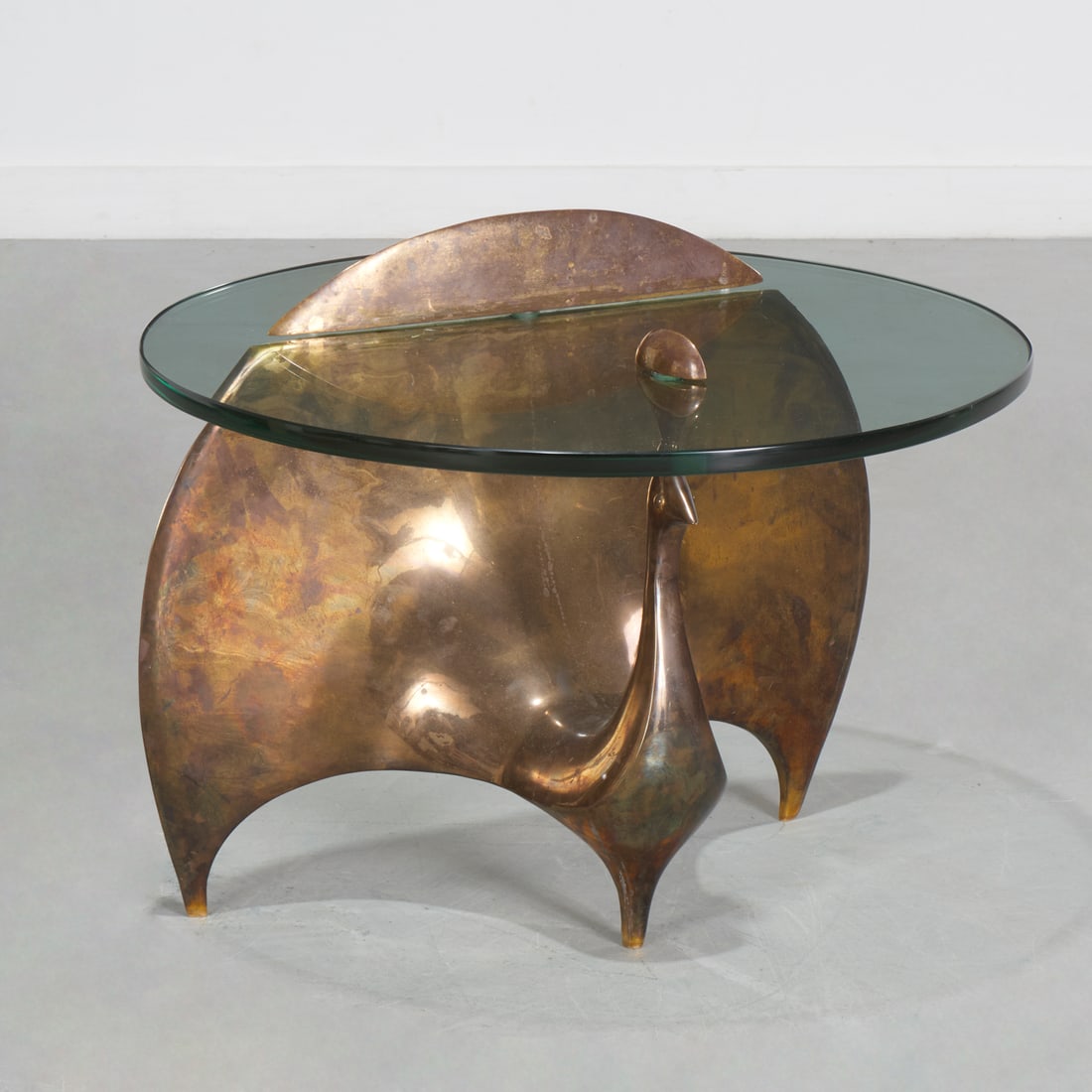 Jonathan Adler, brass peacock table (1 of 8)