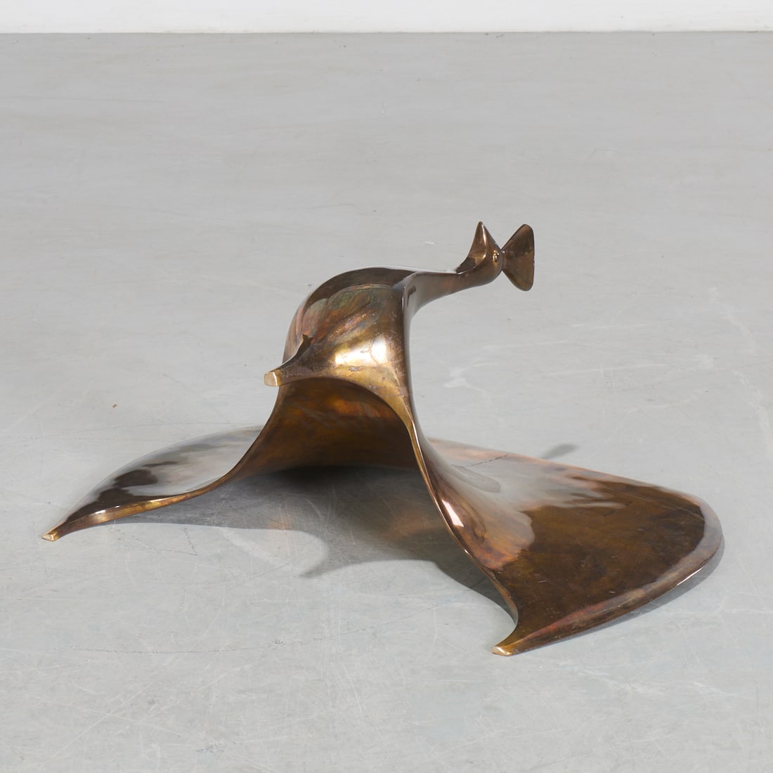 Jonathan Adler, brass peacock table - 8
