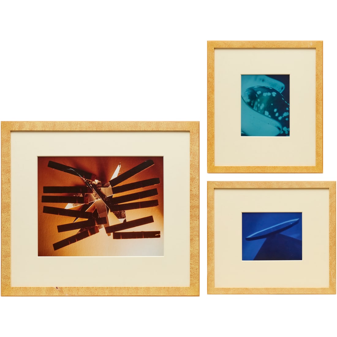 Jimmy DeSana, (3) Cibachrome photographs: Jimmy DeSana, (3) Cibachrome photographs, Jimmy DeSana (American, 1949-1990), "Chair", 1986, "Blade", 1986, Untitled, no signature observed, gallery label verso to two, largest: 15.5"h x 19"w