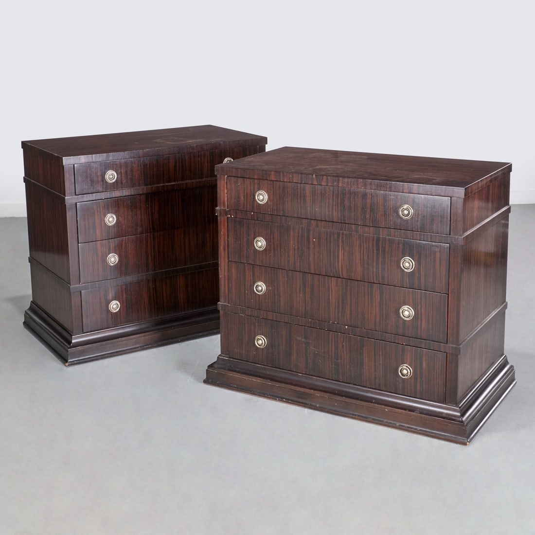 Pair Ralph Lauren for Henredon macassar chests (1 of 8)