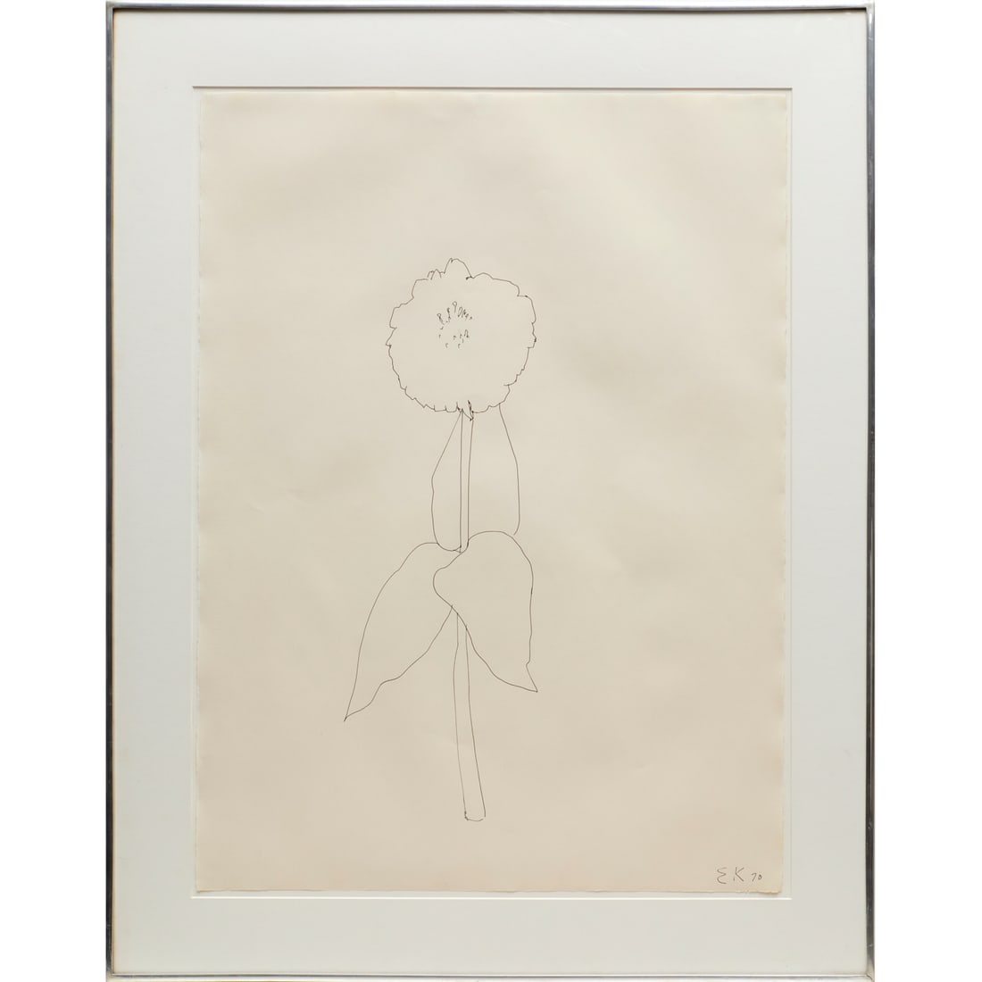 Ellsworth Kelly, ink on paper, 1970 (1 of 10)