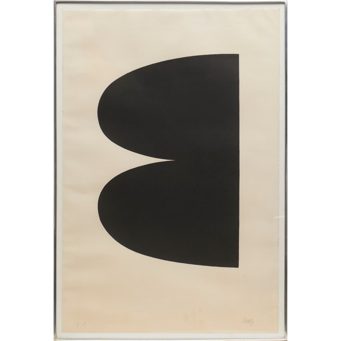 Ellsworth Kelly, lithograph on paper, 1964-65 (1 of 8)