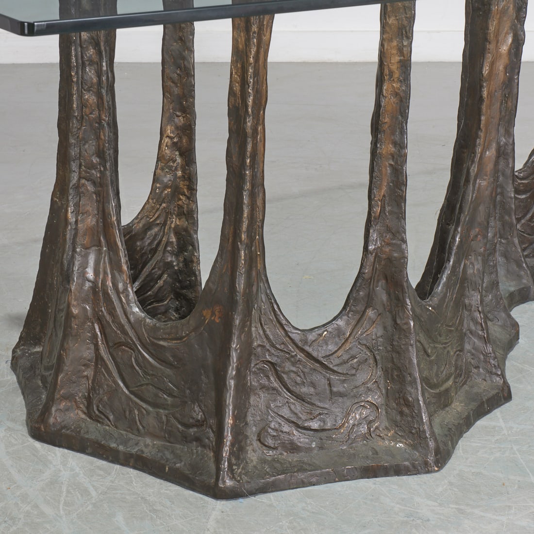 Paul Evans (after), "Stalagmite" dining table - 3