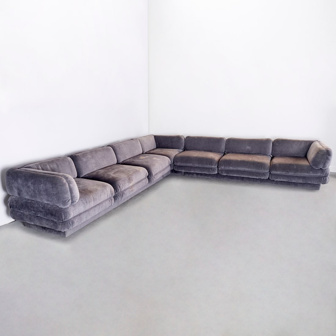 Harvey Probber (attrib), large sectional sofa (1 of 10)