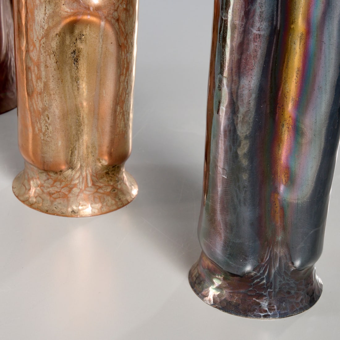 Thomas Roy Markusen, (7) Brutalist candlesticks - 5