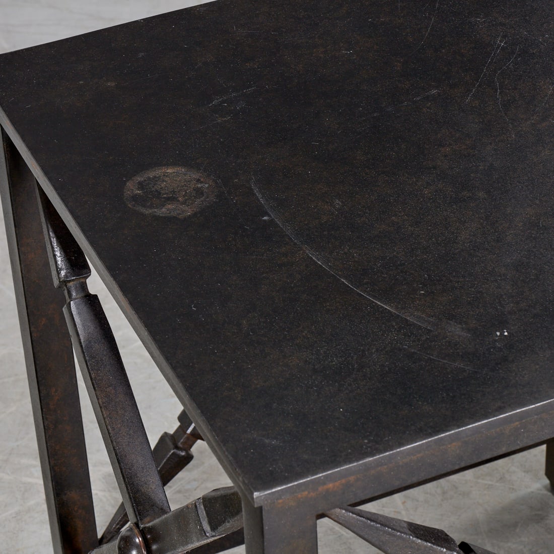 McDevitt Metal, "X-Form" side tables - 3