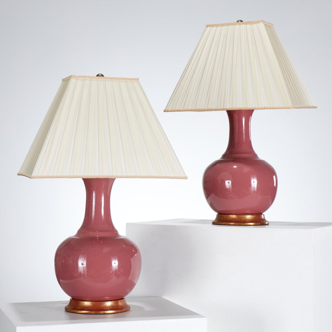 Christopher Spitzmiller, pair gourd lamps (1 of 6)