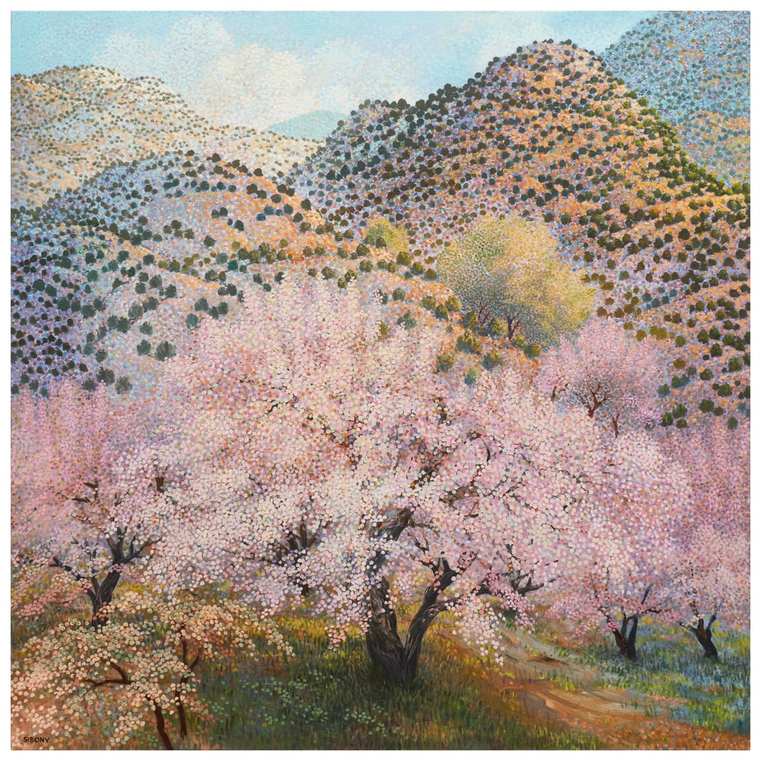 Julian Sibony, oil on canvas, 2008 (1 of 7)