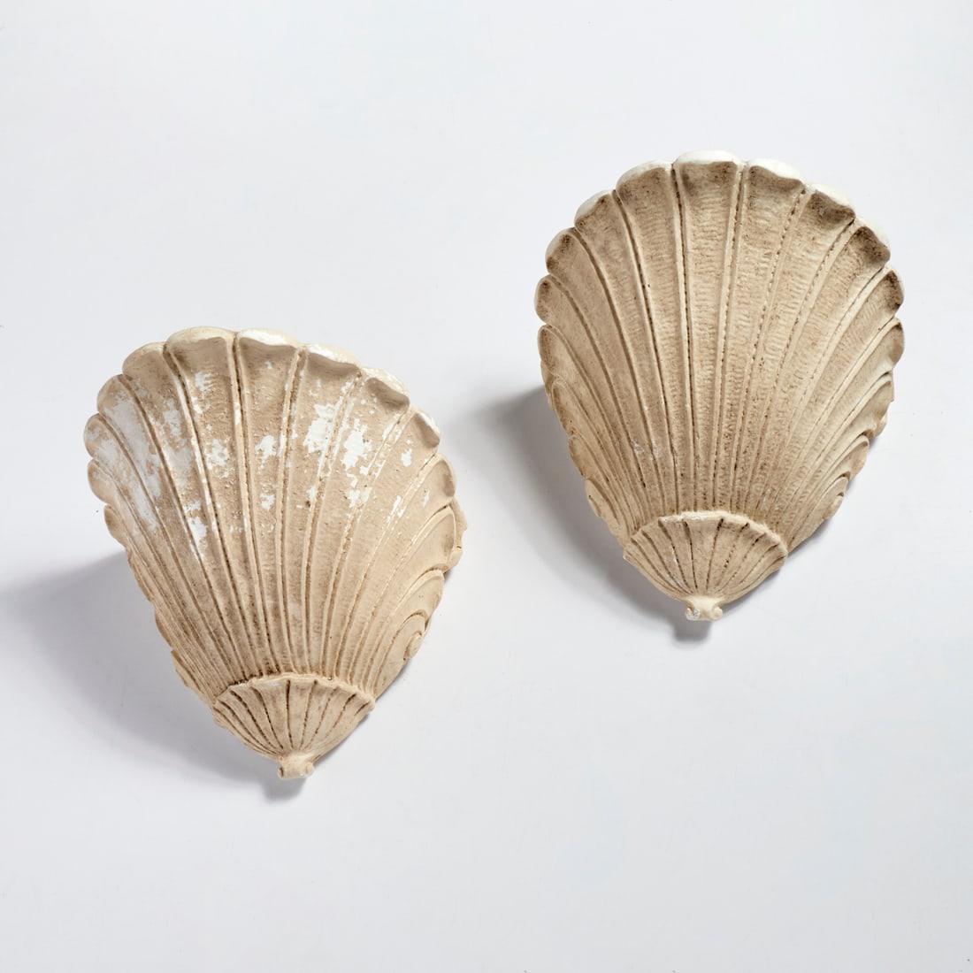 Serge Roche (style), pair shell uplight sconces (1 of 9)