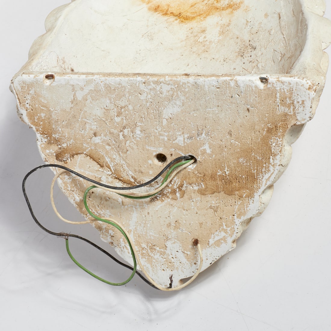 Serge Roche (style), pair shell uplight sconces - 9