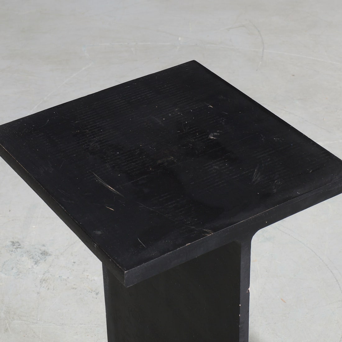 Ward Bennett (attrib), I-beam side table - 2