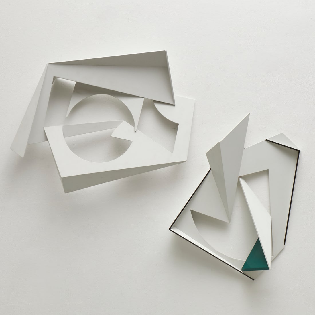 Betty McGeehan, (2) aluminum sculptures (1 of 10)