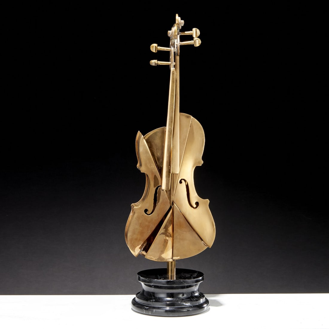 Arman, bronze violin sculpture, 2004 (1 of 7)