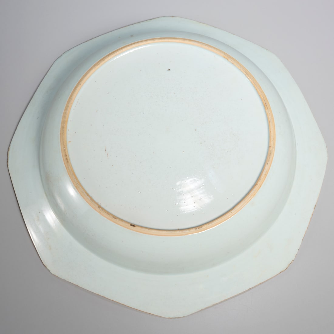 Chinese Export octagonal porcelain basin - 4