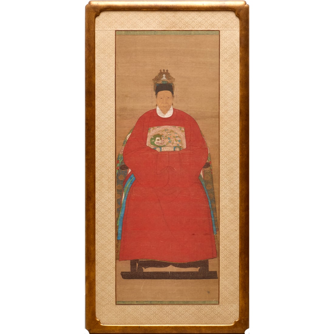 Chinese School, Ming style ancestral portrait (1 of 9)