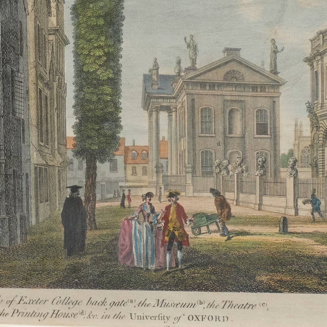 (6) Hand-colored engravings, 18th c. - 3