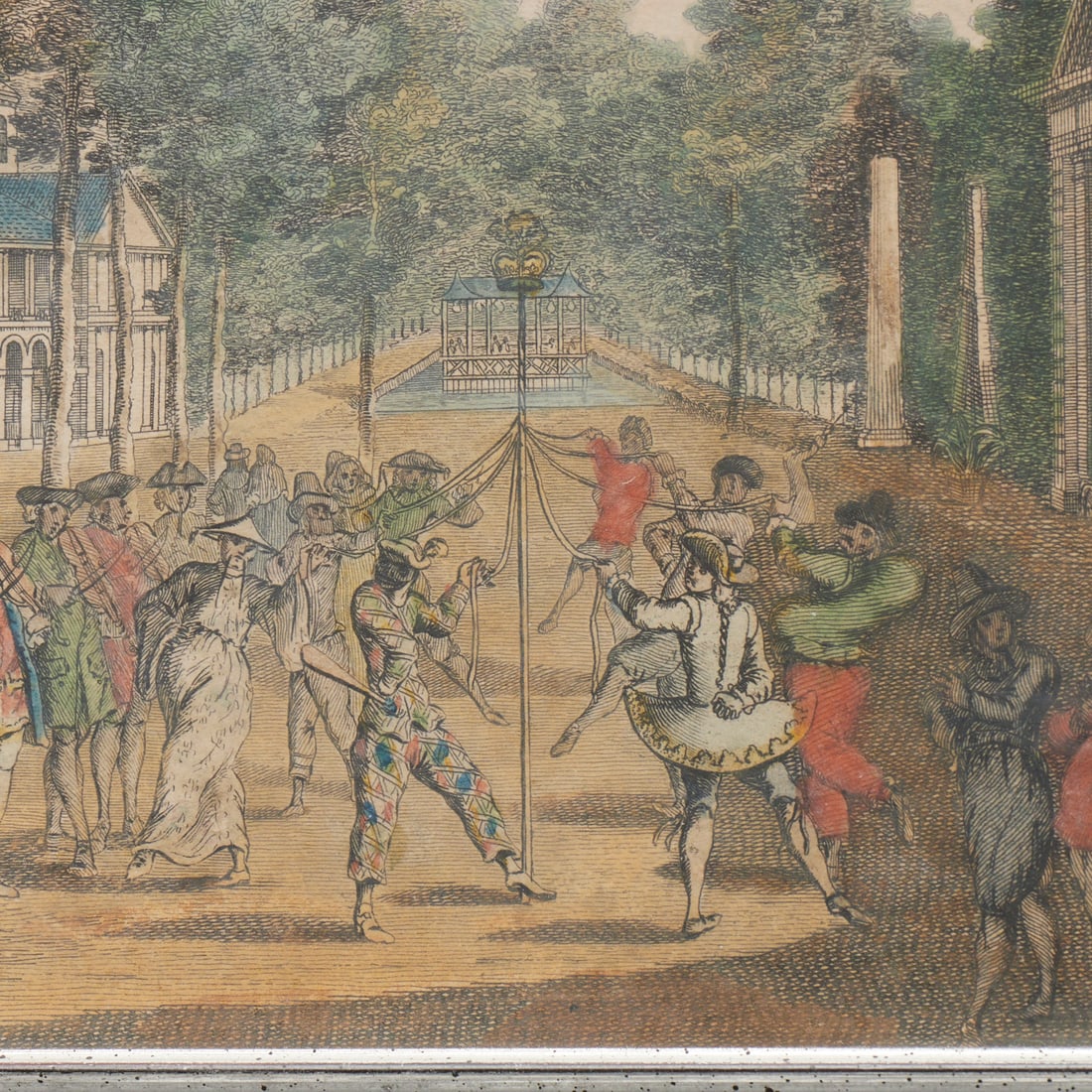 (6) Hand-colored engravings, 18th c. - 5