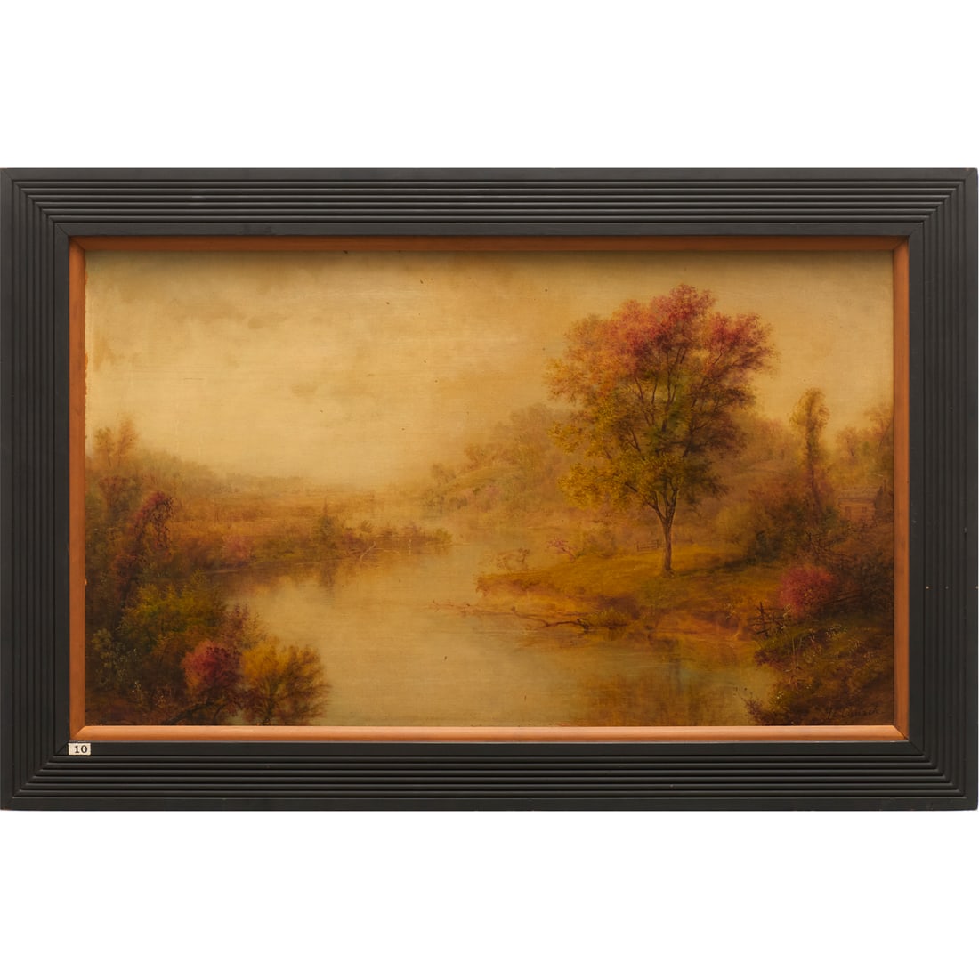 Frederic E. Church, oil on canvas, ex museum (1 of 7)