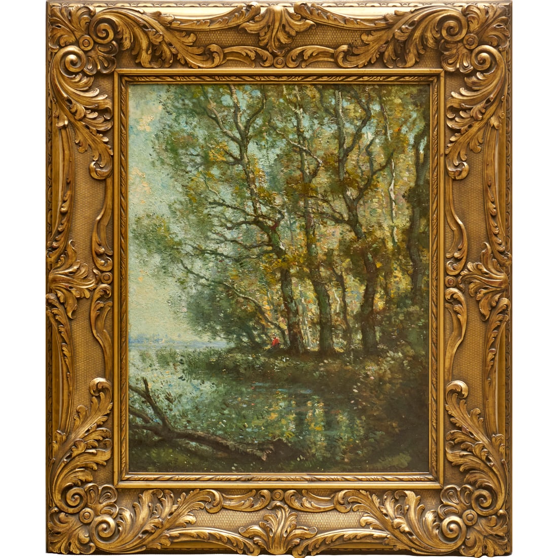 Henry Ward Ranger, oil on canvas, 1910, ex museum (1 of 10)