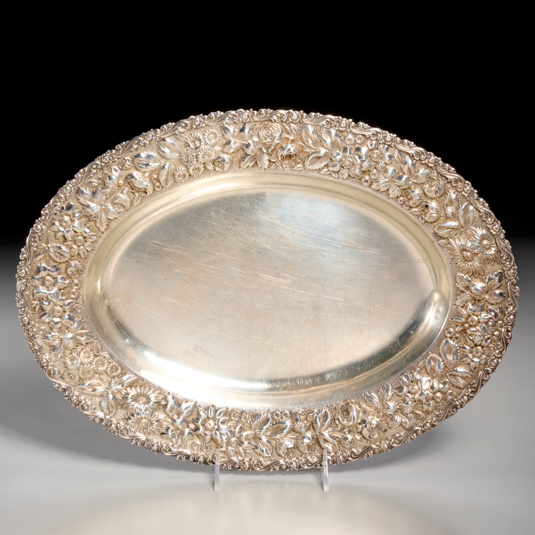 Jacobi & Jenkins sterling silver platter (1 of 4)