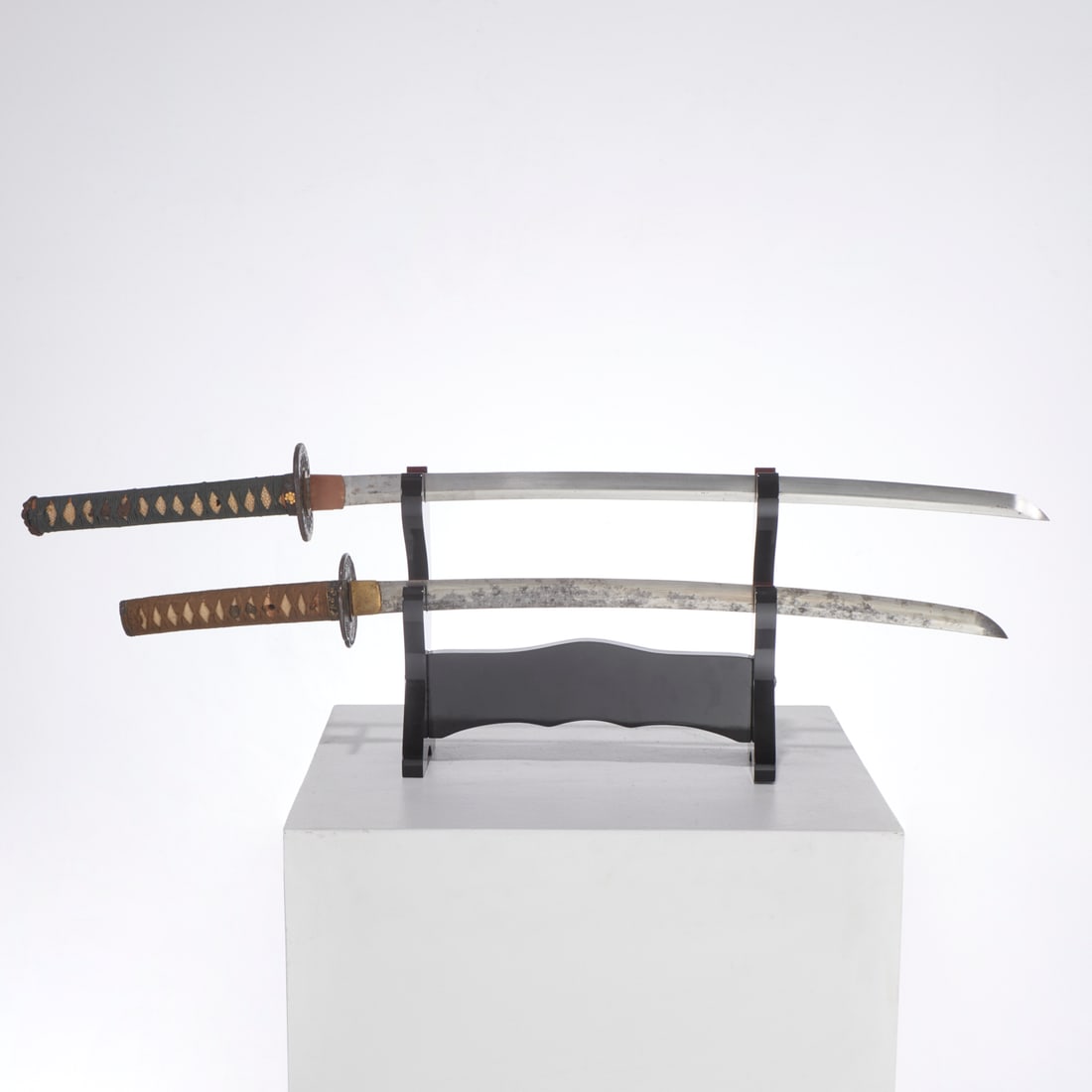 (2) Japanese Meiji Period katana (1 of 9)