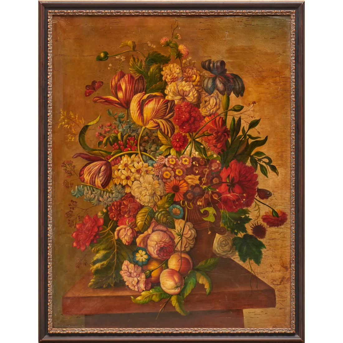 Large Victorian still life, oil on canvas (1 of 9)