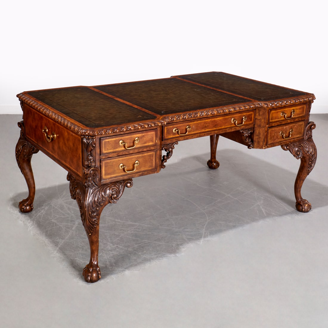 Maitland-Smith Chippendale style desk (1 of 8)