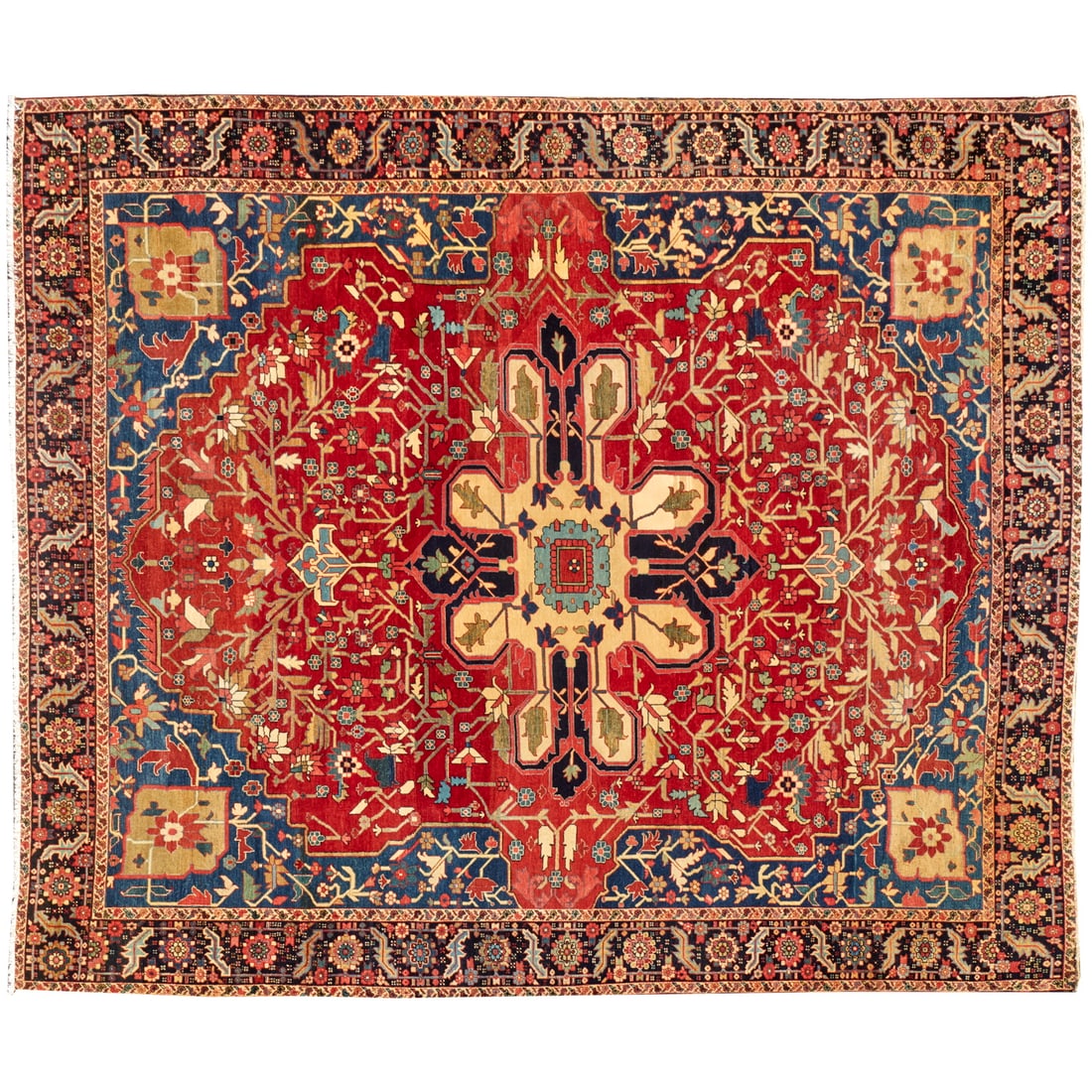 Antique Heriz Serapi rug (1 of 5)