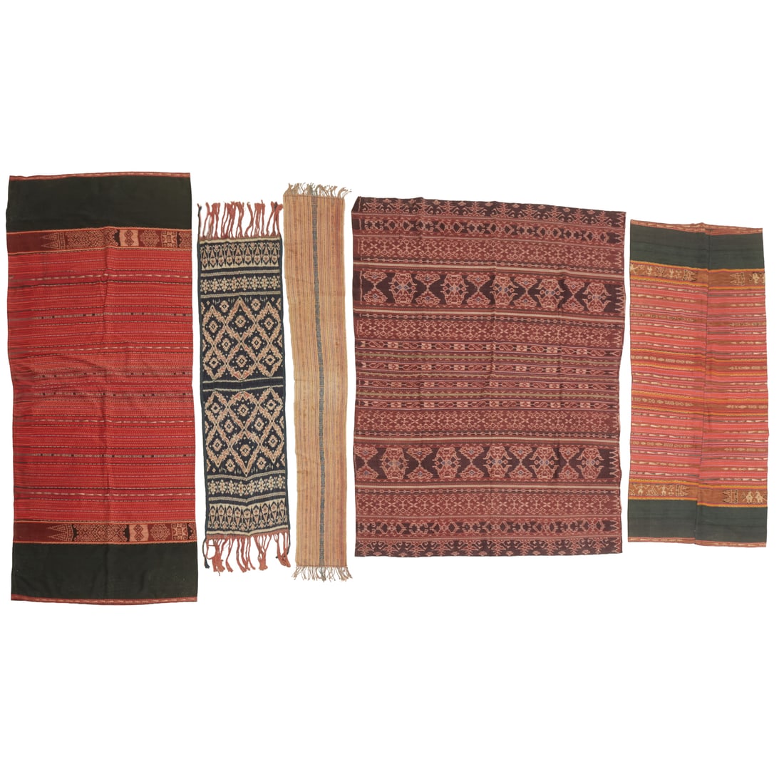 (5) Antique Indonesian Ikat sarong and textiles (1 of 6)