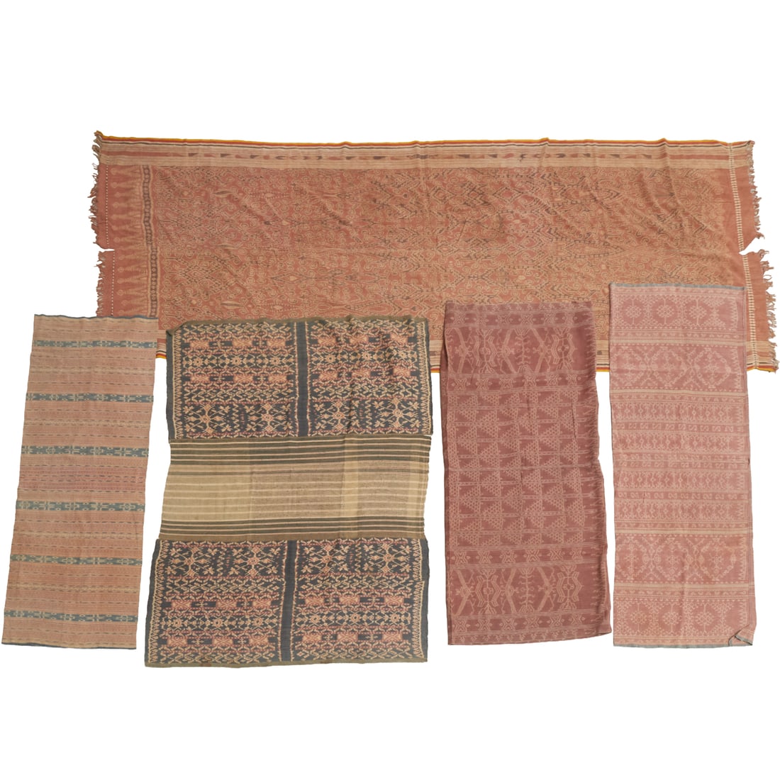(5) Antique Indonesian Ikat sarong and textiles (1 of 6)