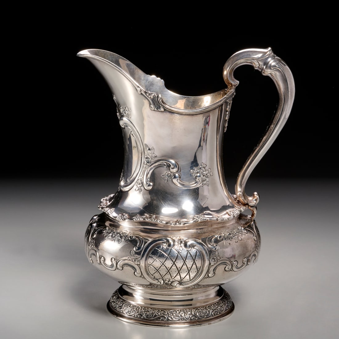 Tiffany & Co., sterling silver water pitcher (1 of 7)